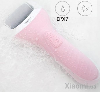 Электрическая роликовая пилка Xiaomi Yueli Electric Water-Proof Foot Pedicurer Blue